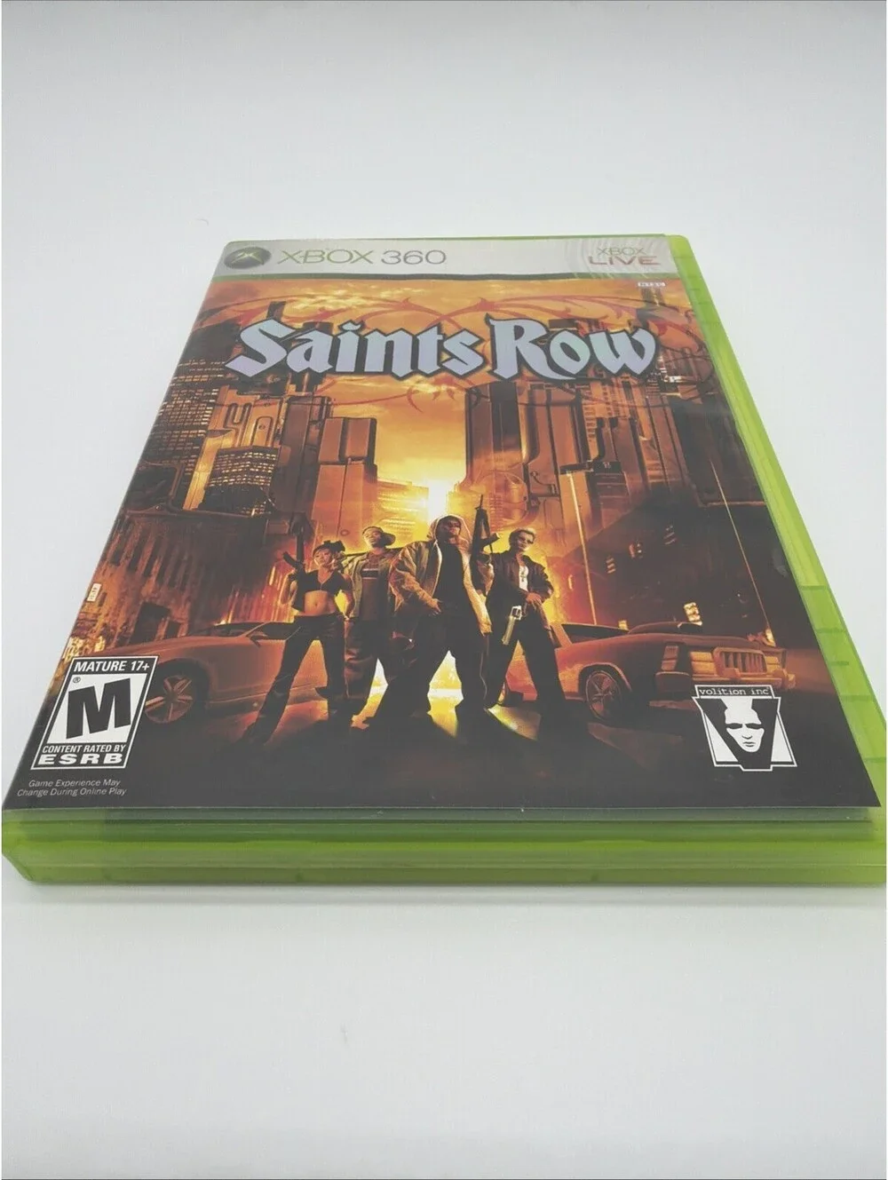 Ships Free, 1st First Release CIB Complete Saints Row 1, 2006, Xbox 360, Tested